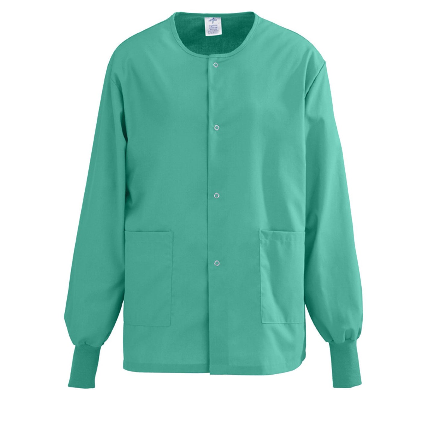 Medline PerforMAX 829 Unisex Snap-Front Warm-Up Jacket, Jade, Size 3XL