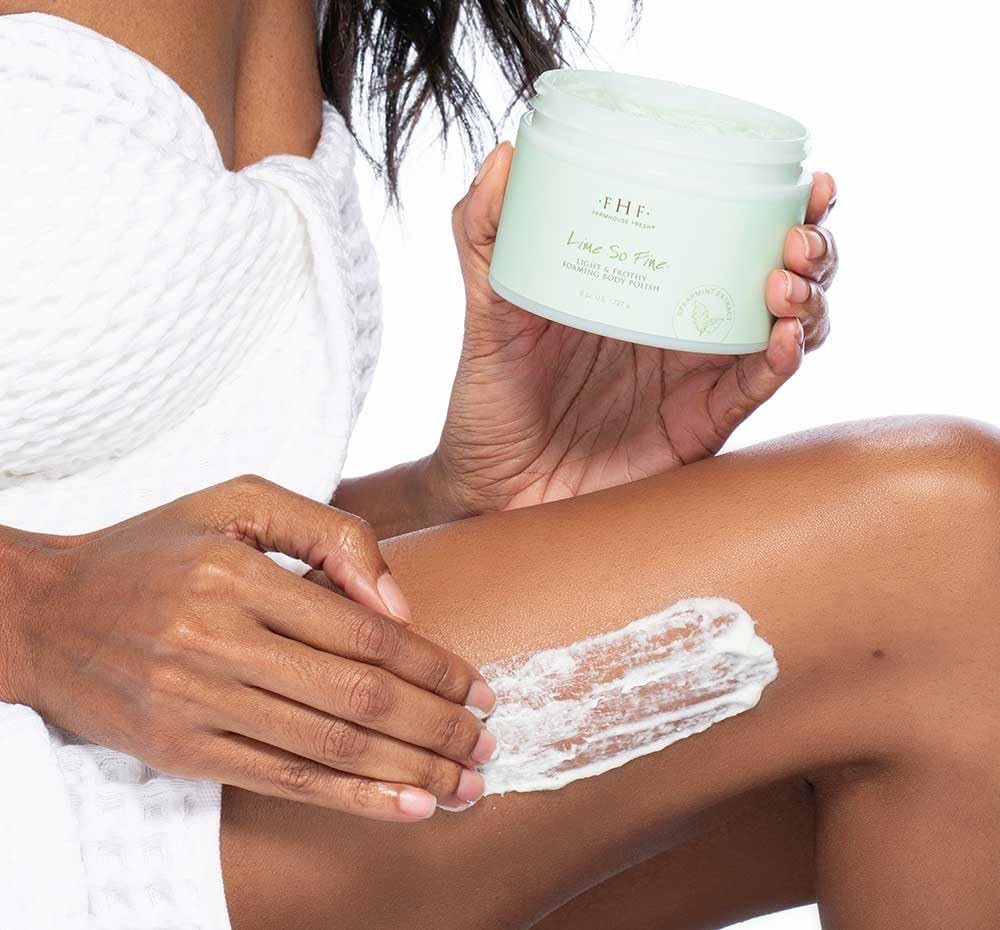 FarmHouse Fresh Lime So Fine® Foaming Body Polish