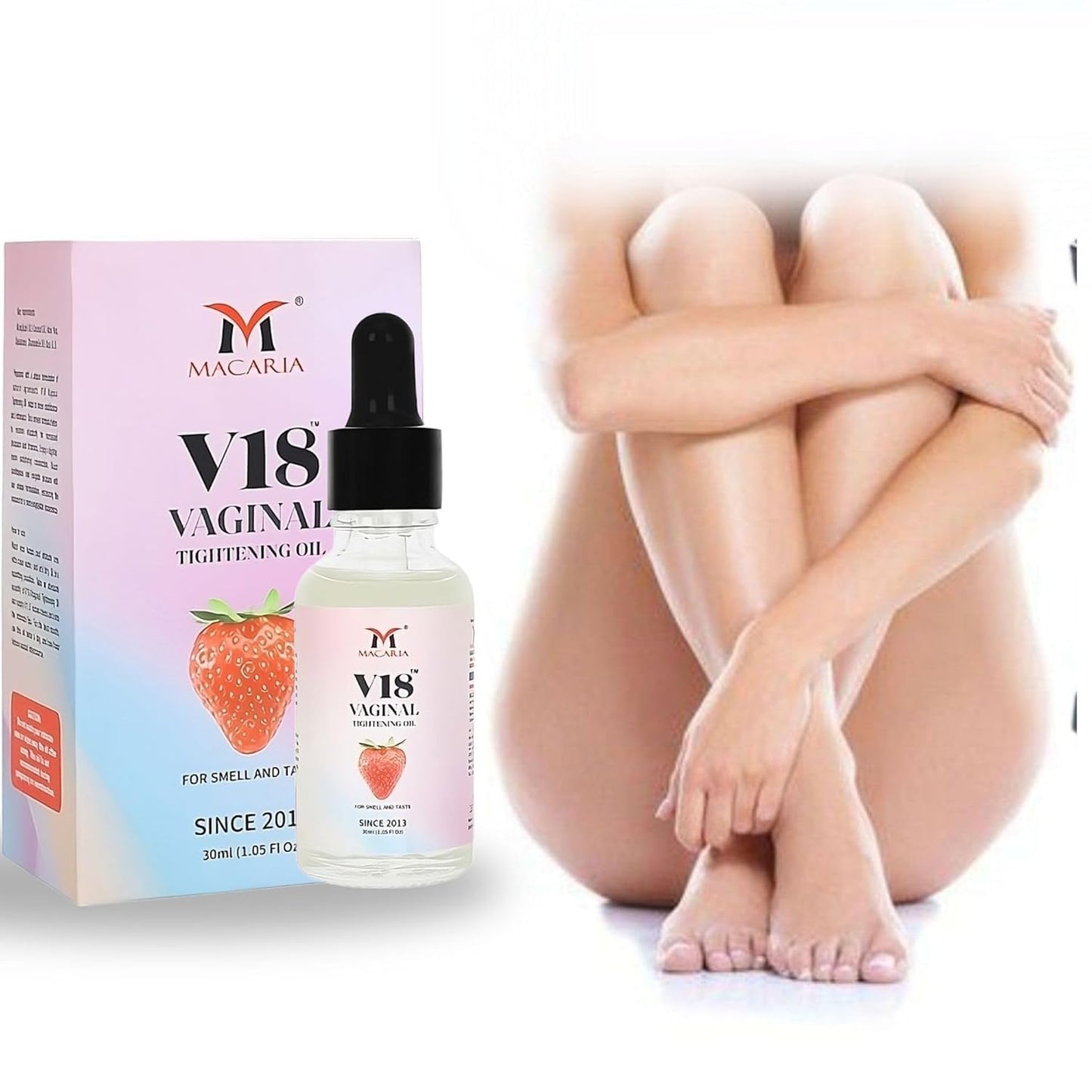MACARIA V18 Vaginal Tightening Oil Cream Sex Appeal Oil Gel for women