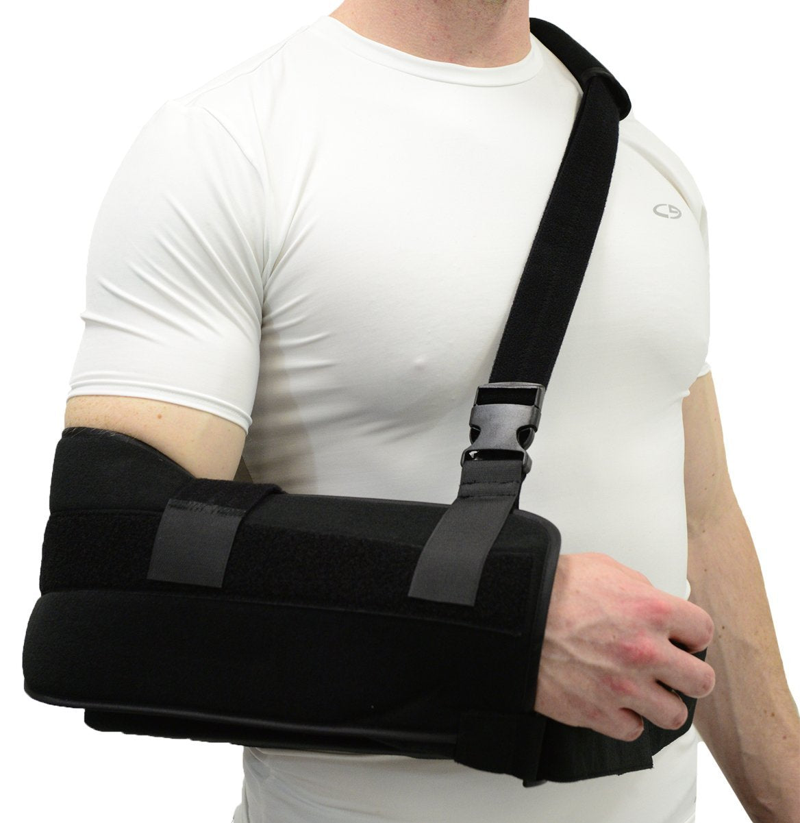 ITA-MED Super Arm Sling/Shoulder Immobilizer with Abduction Pillow, X-Large