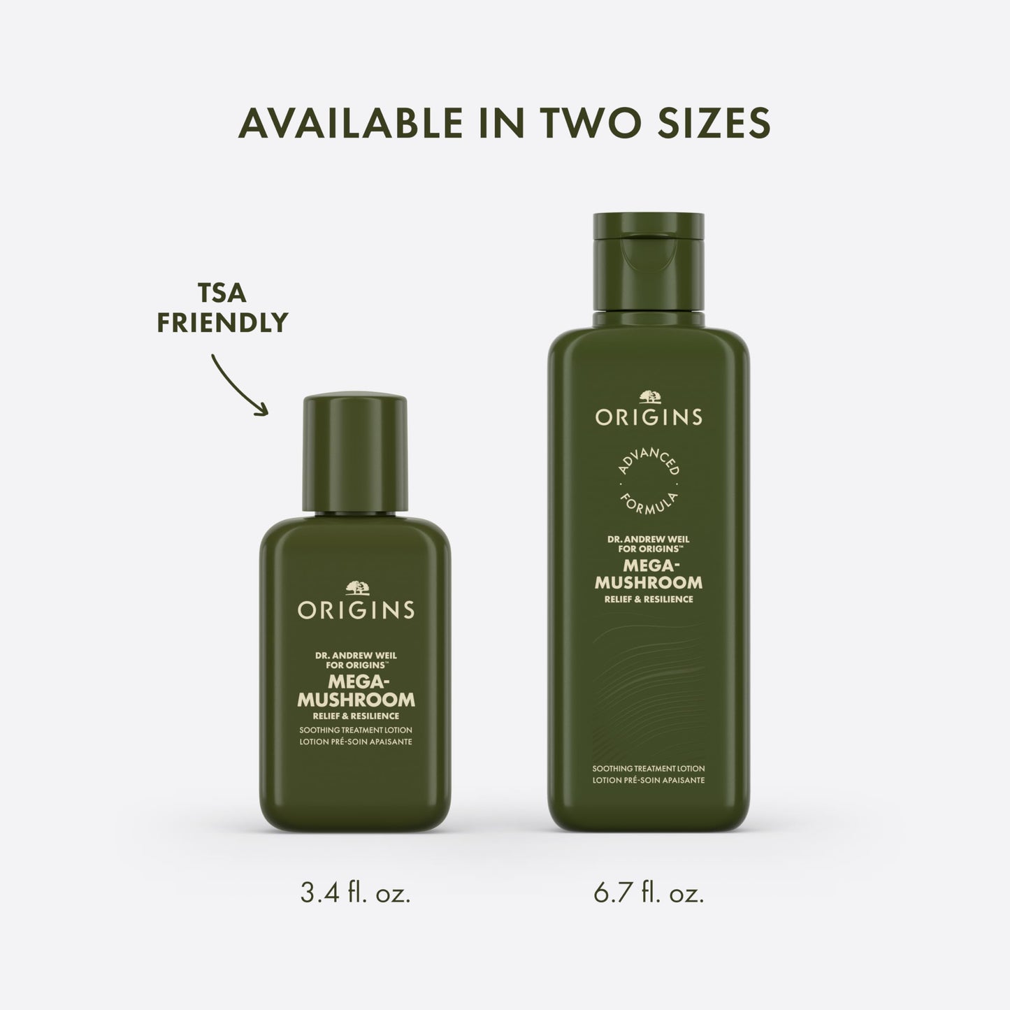 Origins Mega-Mushroom Soothing Treatment Lotion | Great for Sensitive Skin | With Reishi Mushroom