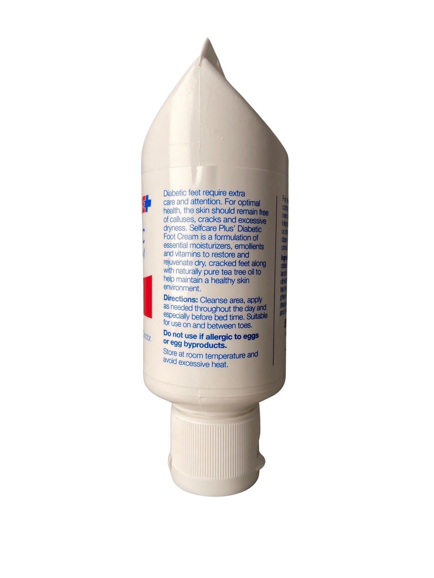 Diabetic Foot Cream For Dry Cracked Feet. Leaves Hands Legs, Feet & Body Smooth Patented Lotion, 5 oz