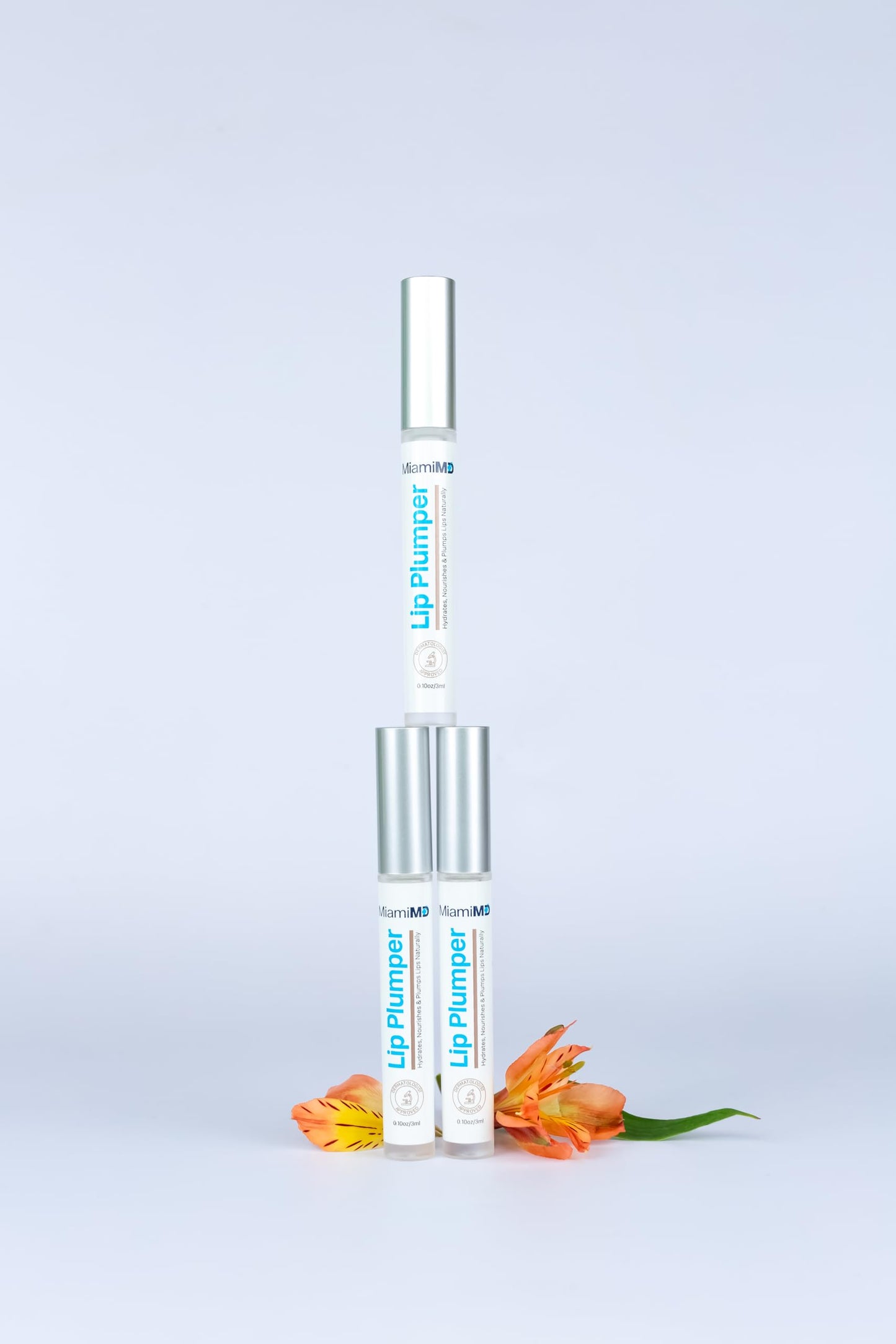 MiamiMD Lip Plumper (3ml) Premium Lip Gloss for Women -Hydrating and Nourishing with Collagen and Vitamin E - Gloss Plumper