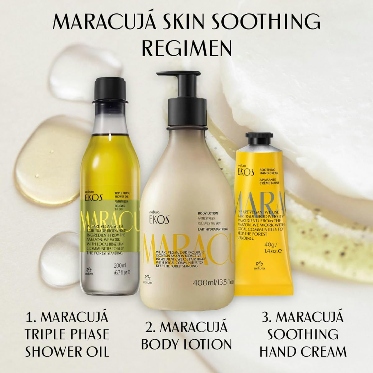 natura Ekos Maracujá Soothing Body Lotion - Refill 400ml