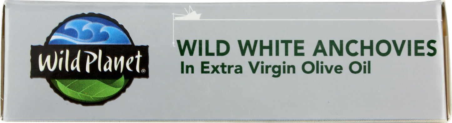 Wild Planet, Anchovies Wild In Olive Oil, 4.37 Ounce