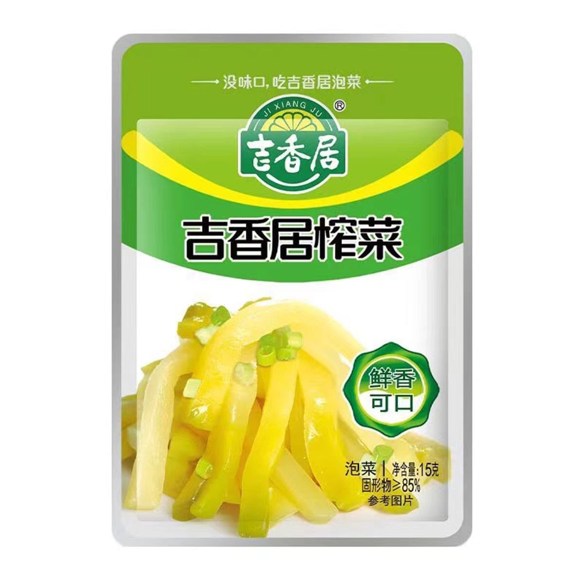 Pickled mustard (15g*12 packs) 180g (6.3oz.) Sichuan pickled mustard served with pickles