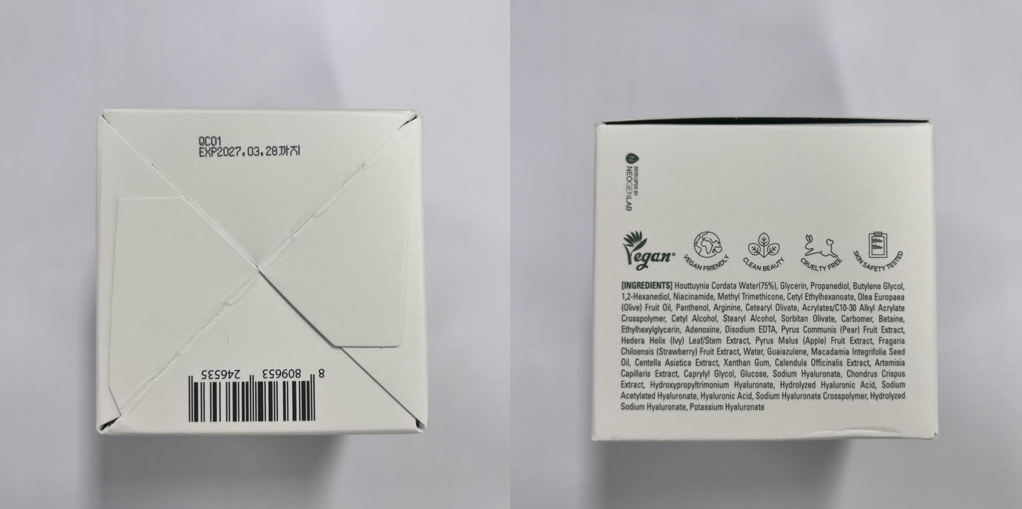 DERMALOGY by NEOGENLAB Real Heartleaf Soothing Cream 80g