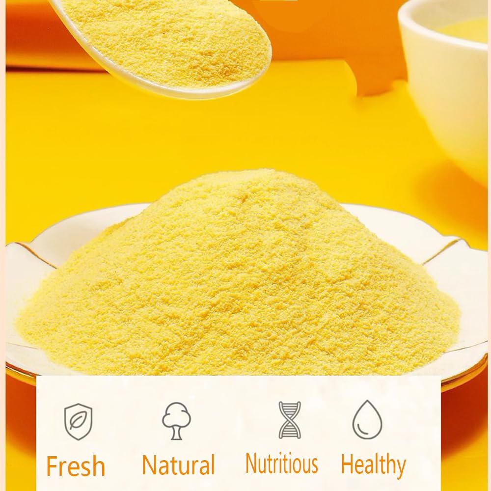 Corn Powder,Corn Soup,Chinese Soup Powder,453g Yam And Pueraria,Ready-To-Eat Breakfast Porridge, Chinese Can(1pcs)