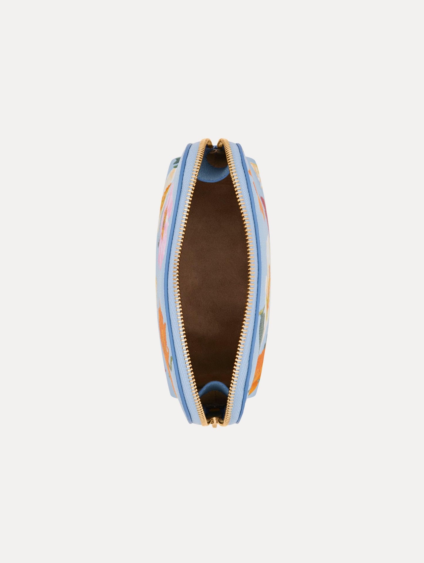 Oscar Renta Poppy Printed Small Cosmetic