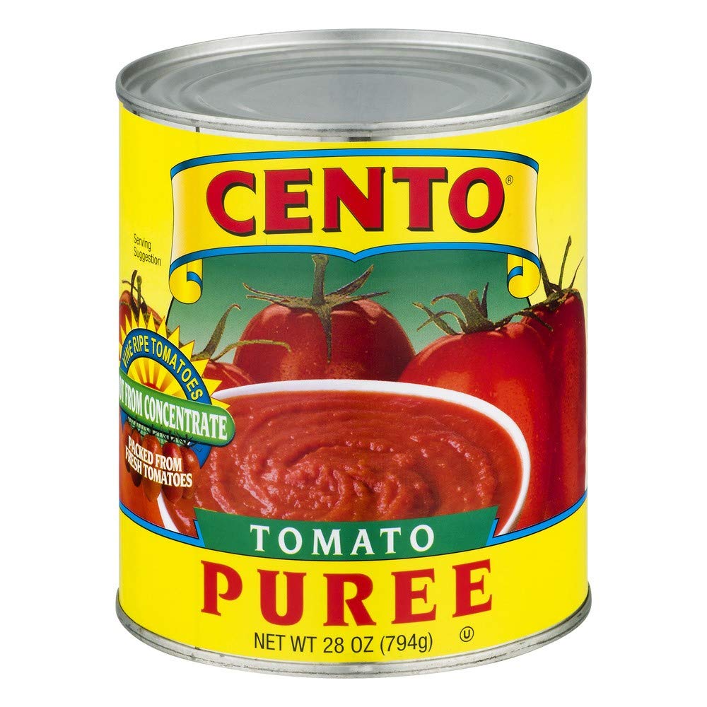 Cento Tomato Puree, 28-Ounce Cans (Pack of 12)