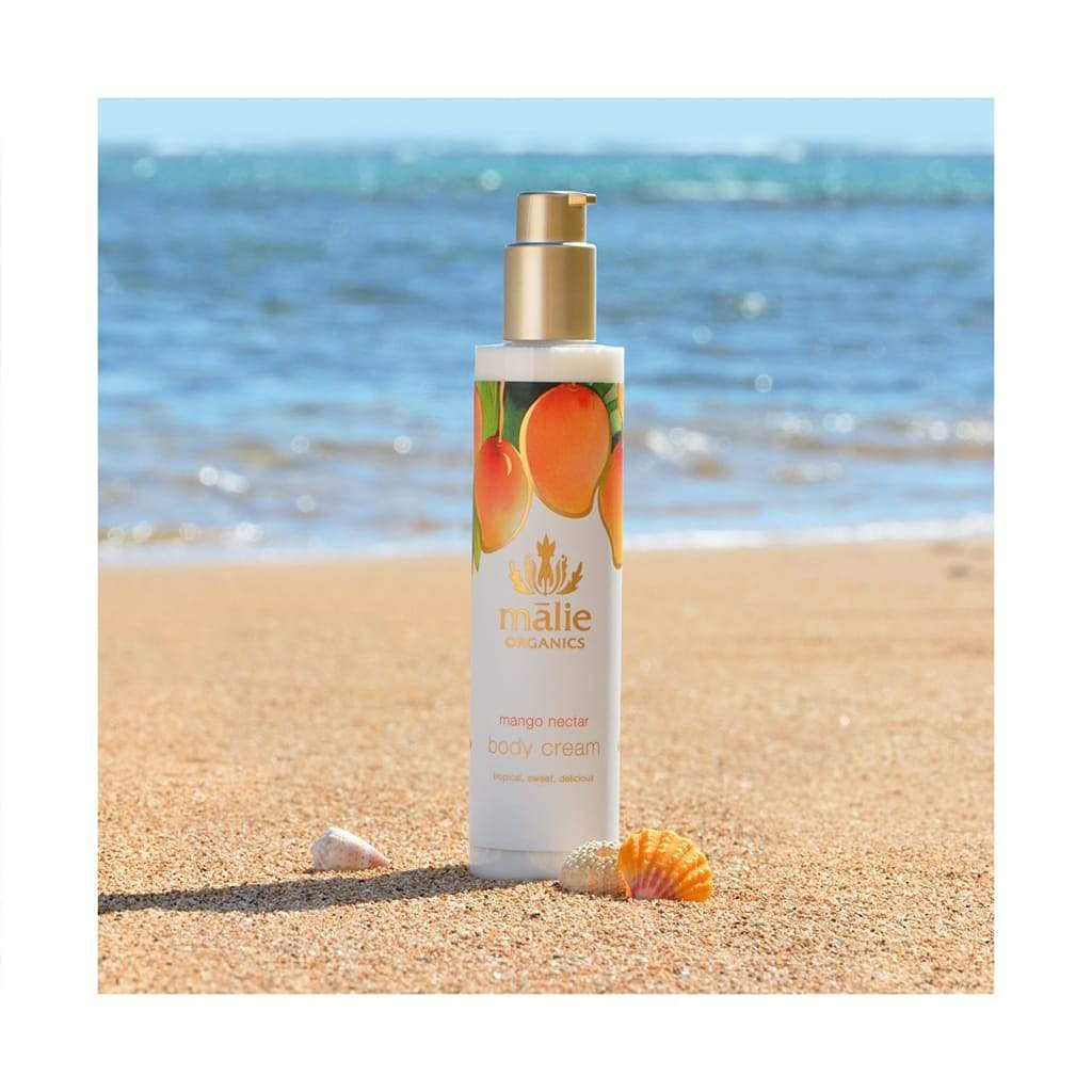Malie Organics' Hydrating Body Cream, Soothes & Protects Skin, 7.5 Fl Oz