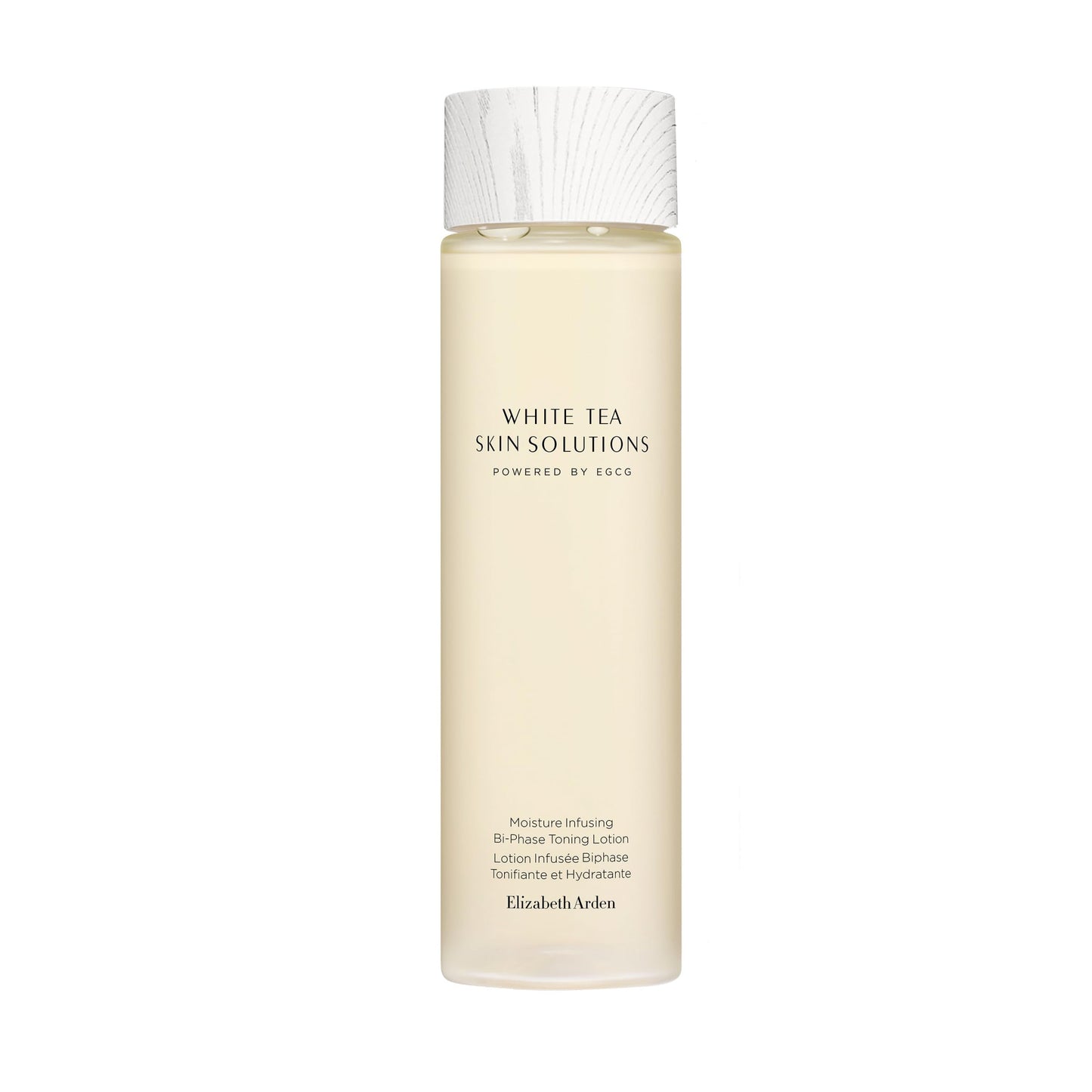 Elizabeth Arden White Tea Skin Solutions Moisture Infusing Bi-Phase Toning Lotion, Hydrating Face Toner, Alcohol-Free & Vegan, 6.76 fl oz (Pack of 1)