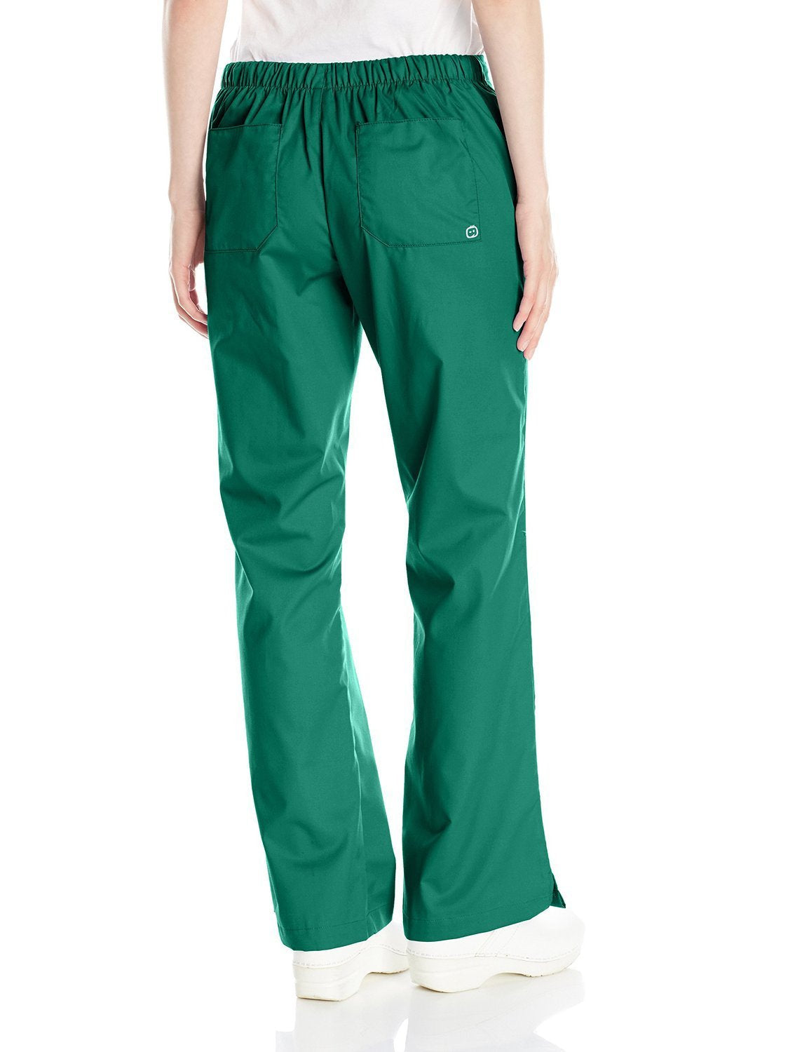WonderWink Women's Plus-Size Wonderwork Flare Leg Scrub Pant, Hunter, XX-Large/Tall