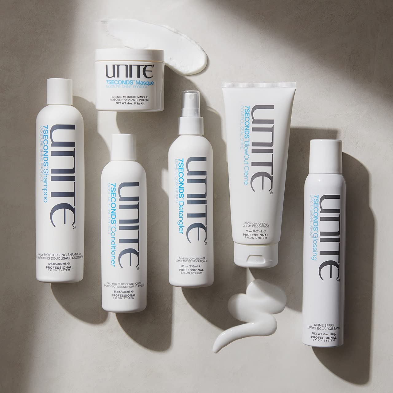 UNITE Hair – 7SECONDS Conditioner – Lightweight, Moisturizing Formula to Smooth, Soften & Enhance Shine – Helps Protect Hair from UV & Heat Damage – 8 Fl Oz