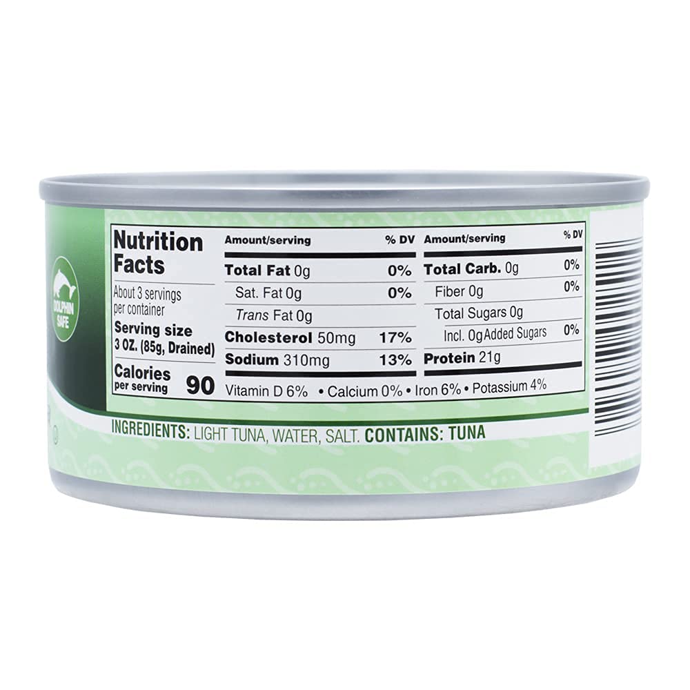 MW Polar All Natural Chunk Light Tuna, 12-Ounce (Pack of 12)