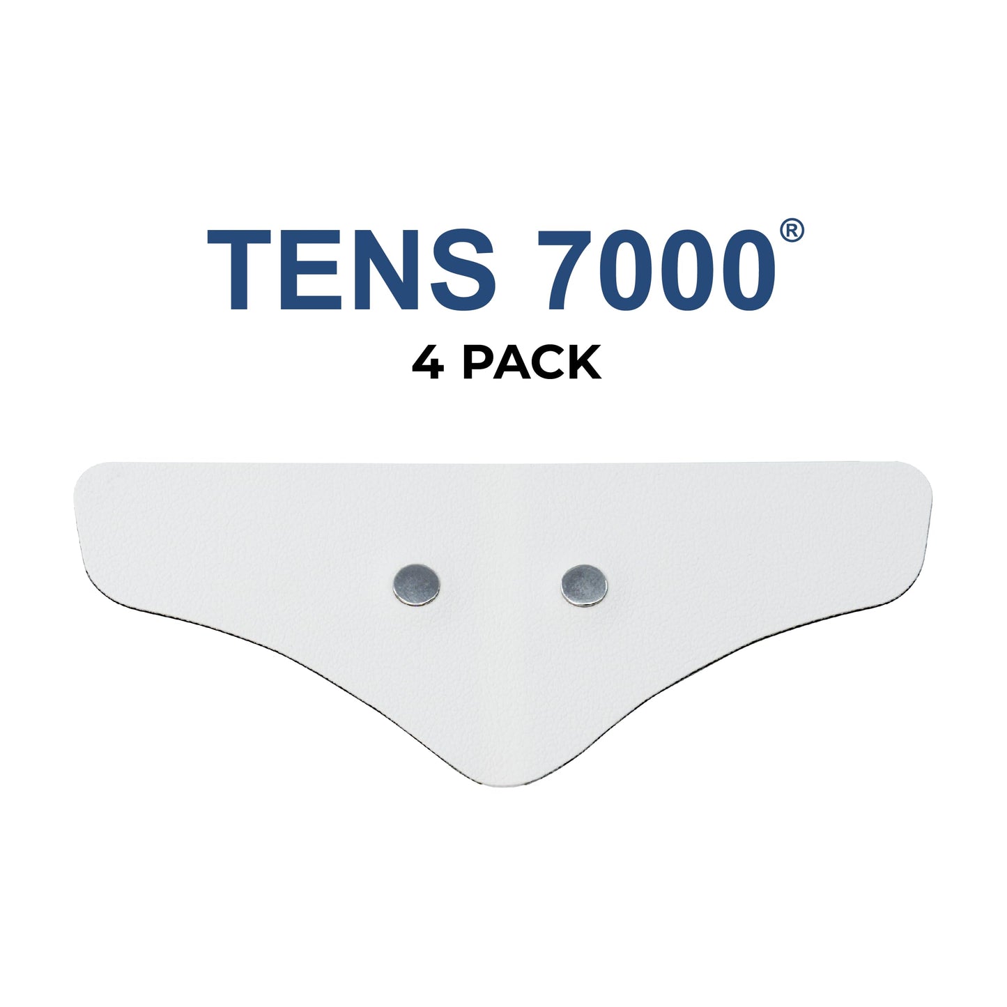 TENS 7000 Migraine Pads, 4 Count Per Pack – Compatible with TENS 7000 Migraine Relief Device, Replacement Pack, Wearable for Migraines and Migraña