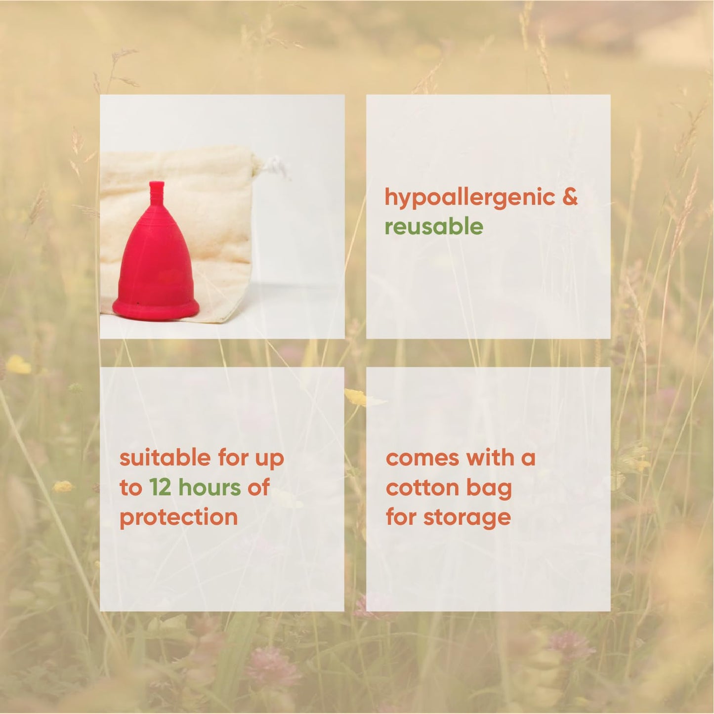 Oi | Organic Initiative - Menstrual Cup | Small - Slim-fit, Wear for 12 hrs | Reusable, Leak Free (17 ml) - Tampon and Pad Alternative