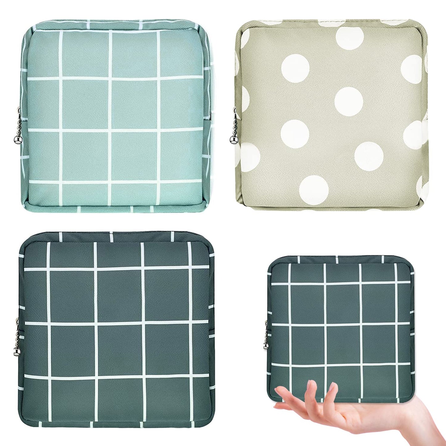 3pcs Period Bag,Period Pouch,Sanitary Napkin Storage Bag, Portable Reusable Menstrual Pads Bags,Tampon Storage Pouch for Women Teen Girls,pad Bag,Feminine Care,tampons Holder for Purse