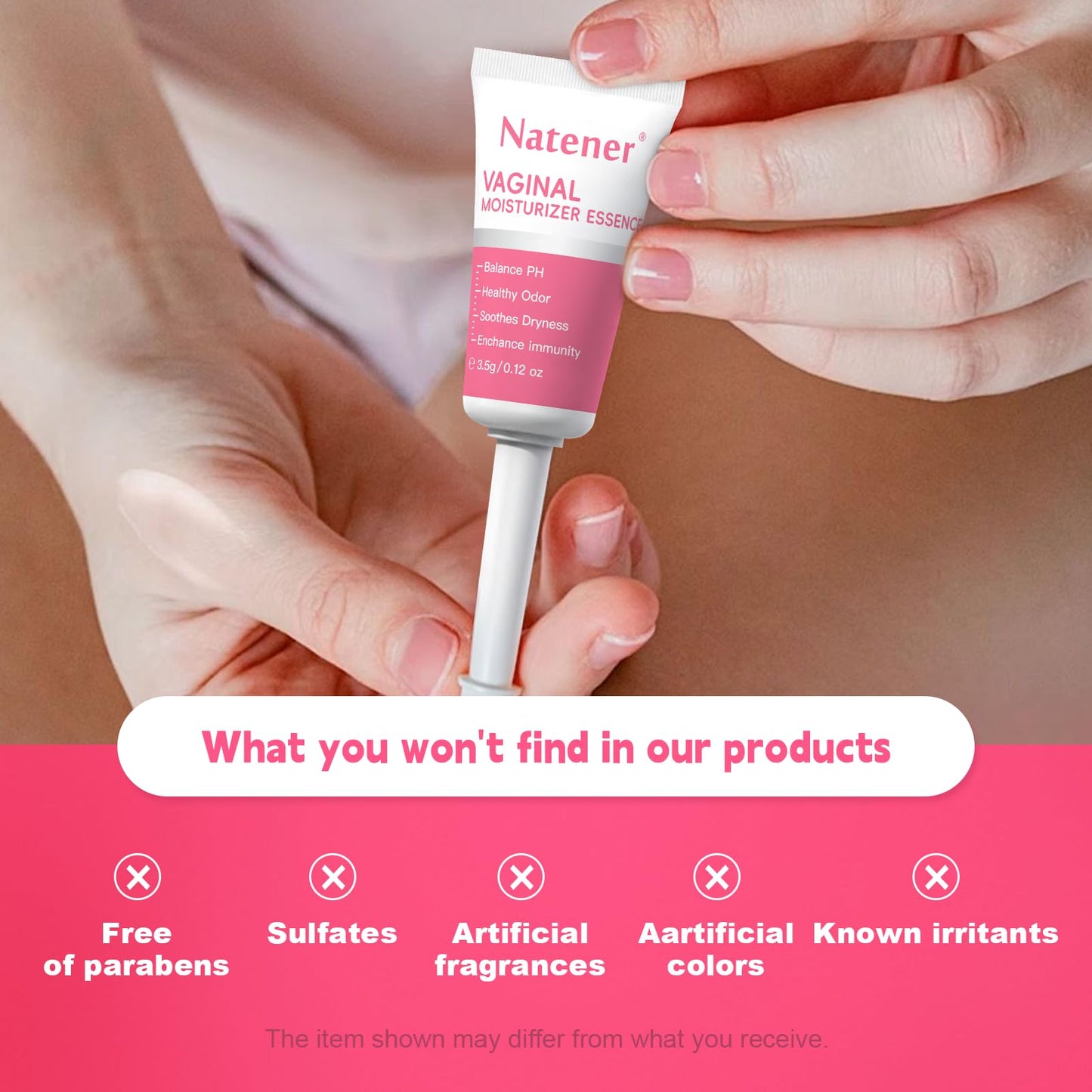 10PCS Feminine Moisturizer with 37.5mg Hyaluronic Acid PER - 6 in 1 Support Vaginal Moisturizing, Soothing, Health Odor, Tightening, PH Balance, Immune | Niacinamide + Probiotics + Propolis + Centella