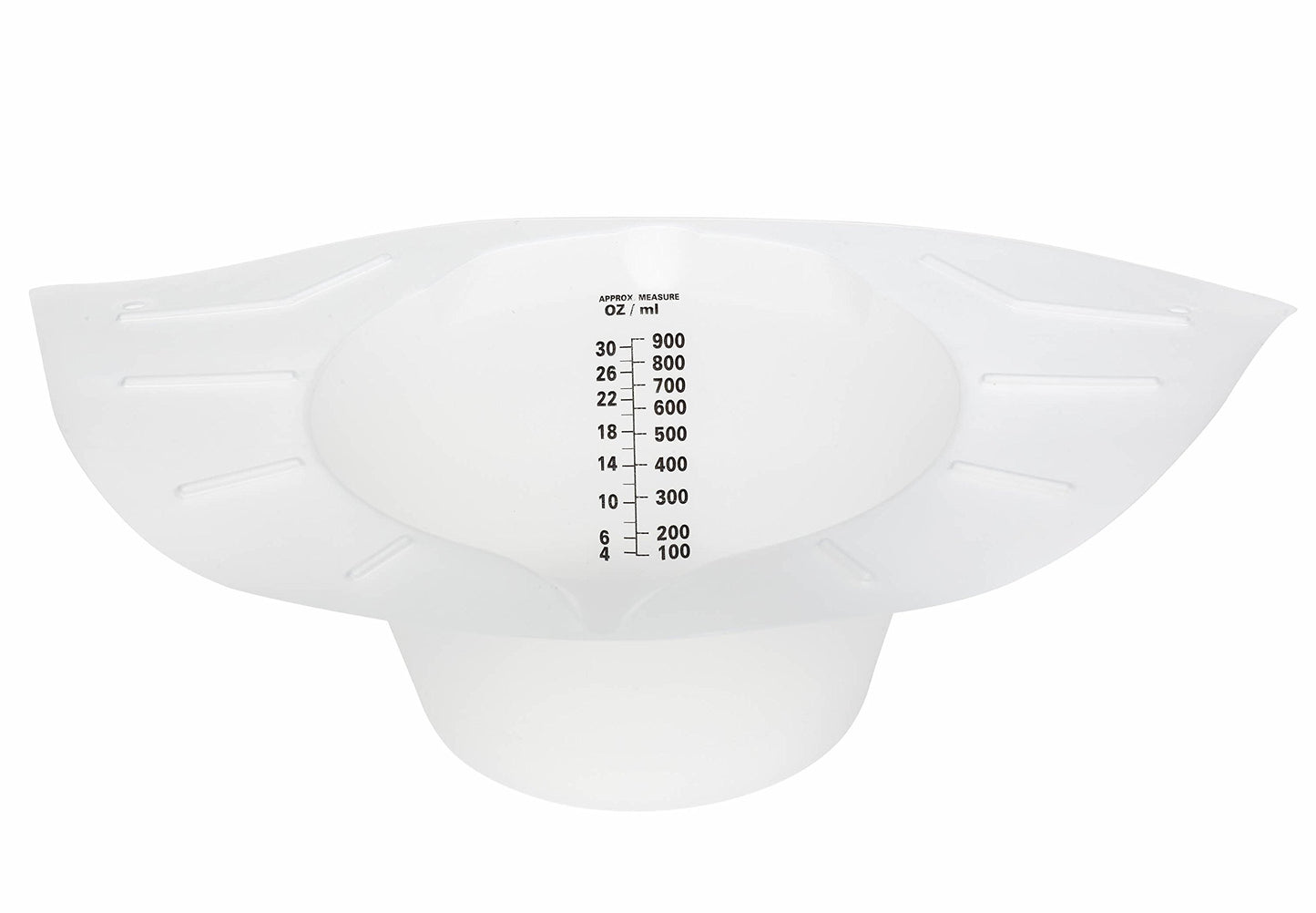 Medline Graduated Specimen Collector Pans, 900 mL, 30-oz (Pack of 100)