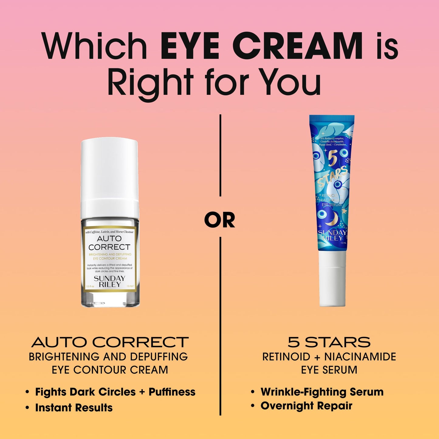 Sunday Riley Auto Correct Eye Cream