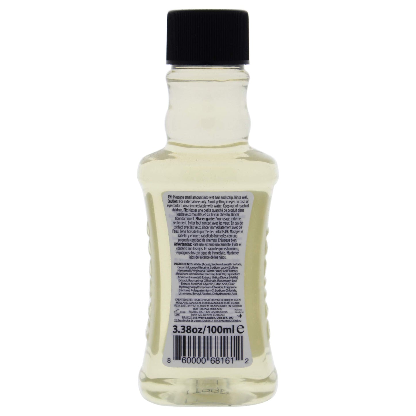 Reuzel 3-In-1 Tea Tree Shampoo, Cleanses Hair and Body