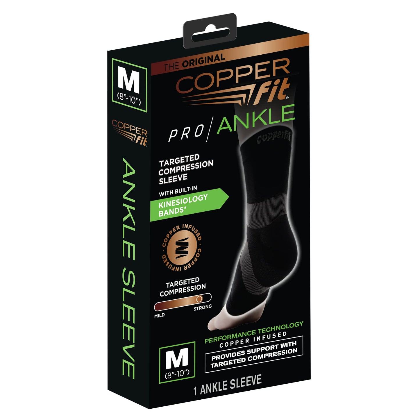 Copper Fit Pro Series Unisex Ankle Compression Sleeve