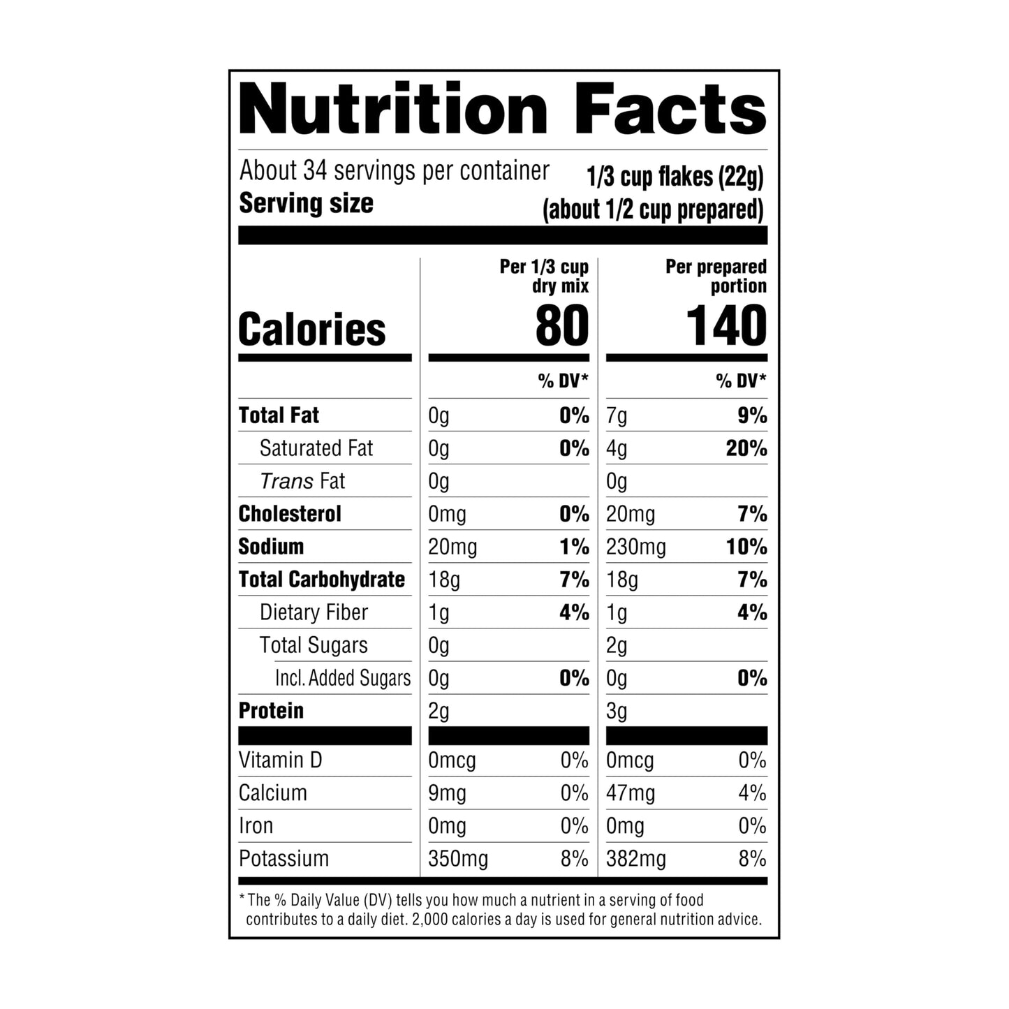 Amazon Grocery, Instant Mashed Potatoes, 26.7 Oz