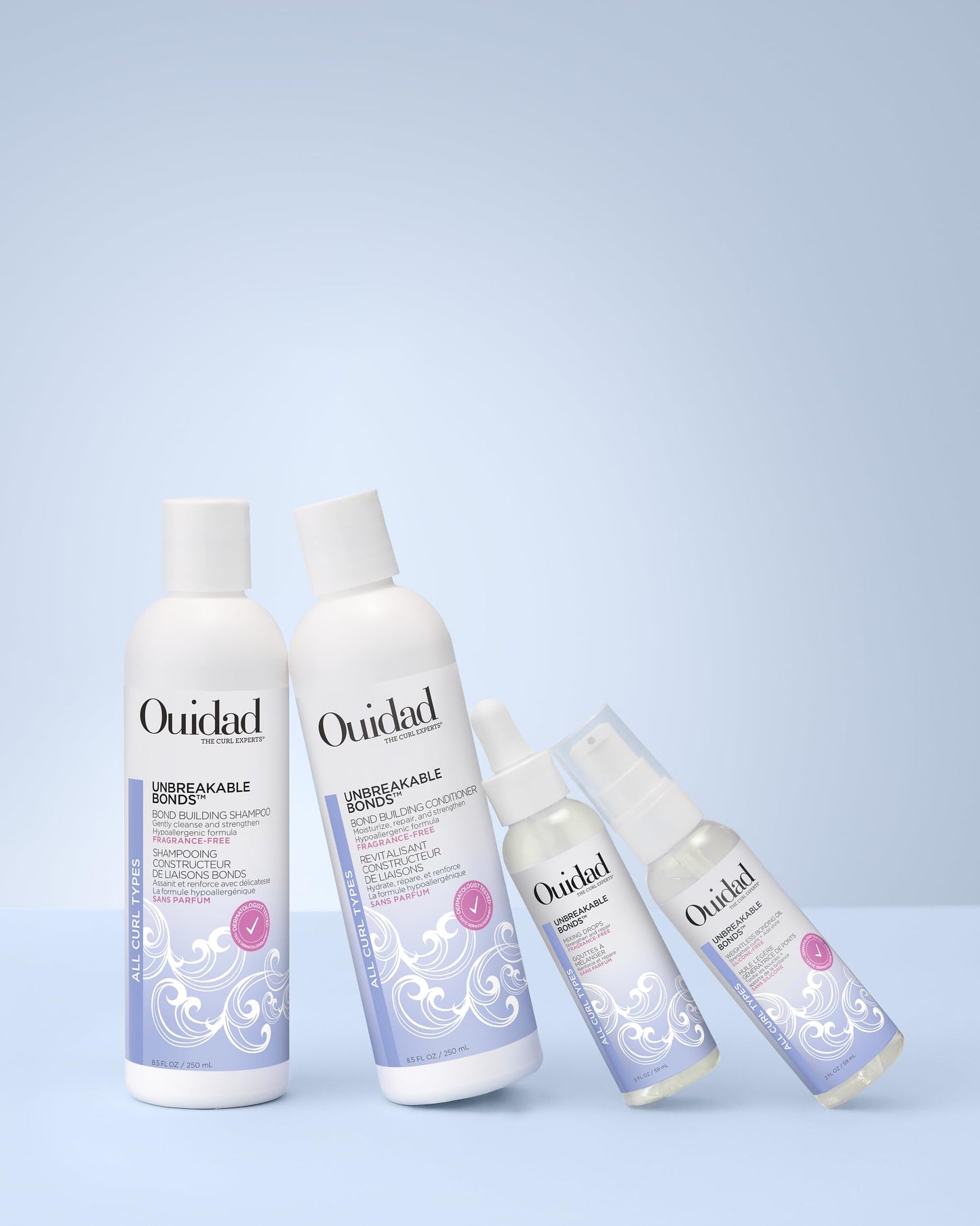 Ouidad Unbreakable Bonds Weightless Bonding Oil, 2 fl oz, Hydrating & Strengthening Oil for Curly Hair, Infused with Squalane & Vitamin C, Sulfate, Paraben & Cruelty-Free Curly Hair Products
