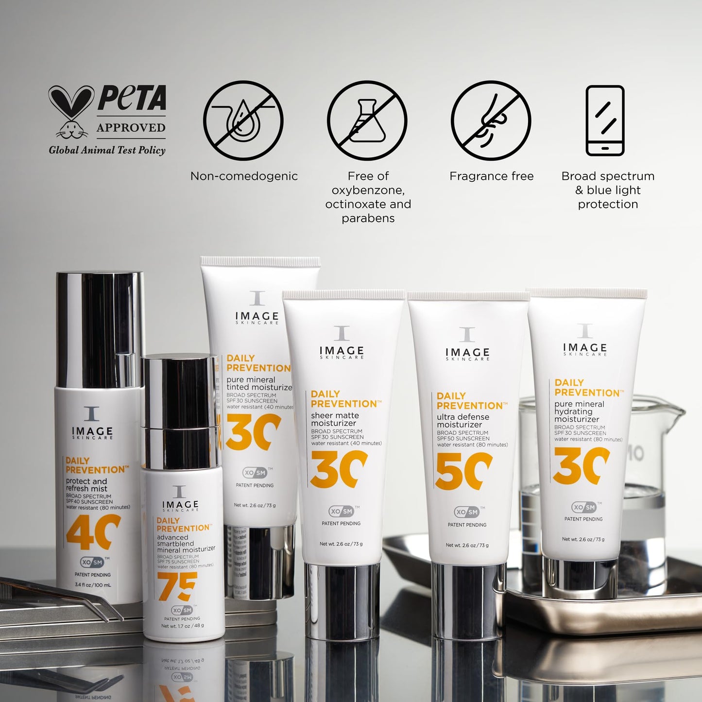 IMAGE Skincare DAILY PREVENTION Protect & Refresh Mist, SPF 40 Broad Spectrum Sunscreen Spray, 3.4 Fl Oz
