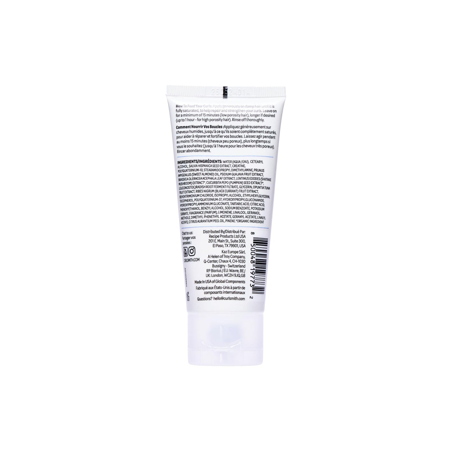 CURLSMITH Bond Curl Rehab Salve - Protein-Rich Treatment, Bond-Building Hair Treatment, For All Curl Types, Vegan & Cruelty Free
