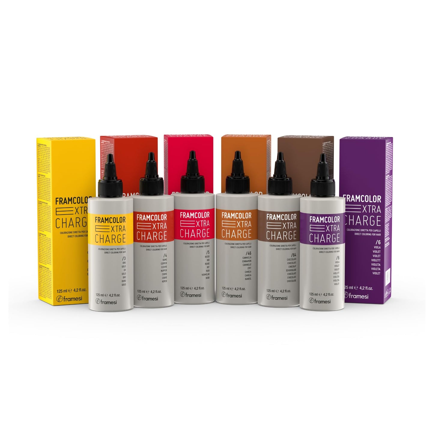 Framesi Framcolor Extra Charge Gold, 4.2 fl oz, Color Refreshing Hair Treatment