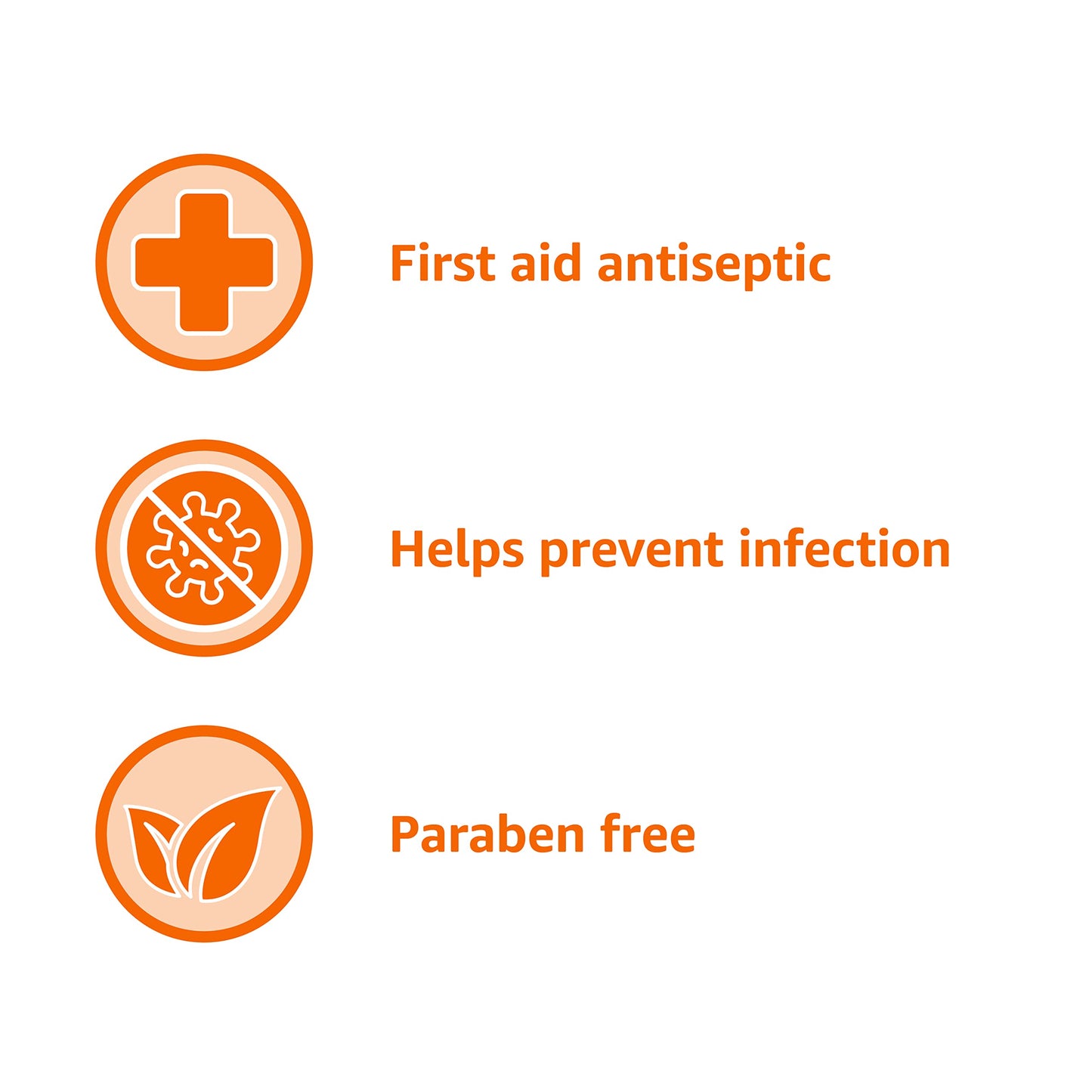 Amazon Basics First Aid Antiseptic, 10% Povidone Iodine Solution, 8 Fl Oz, Pack of 4