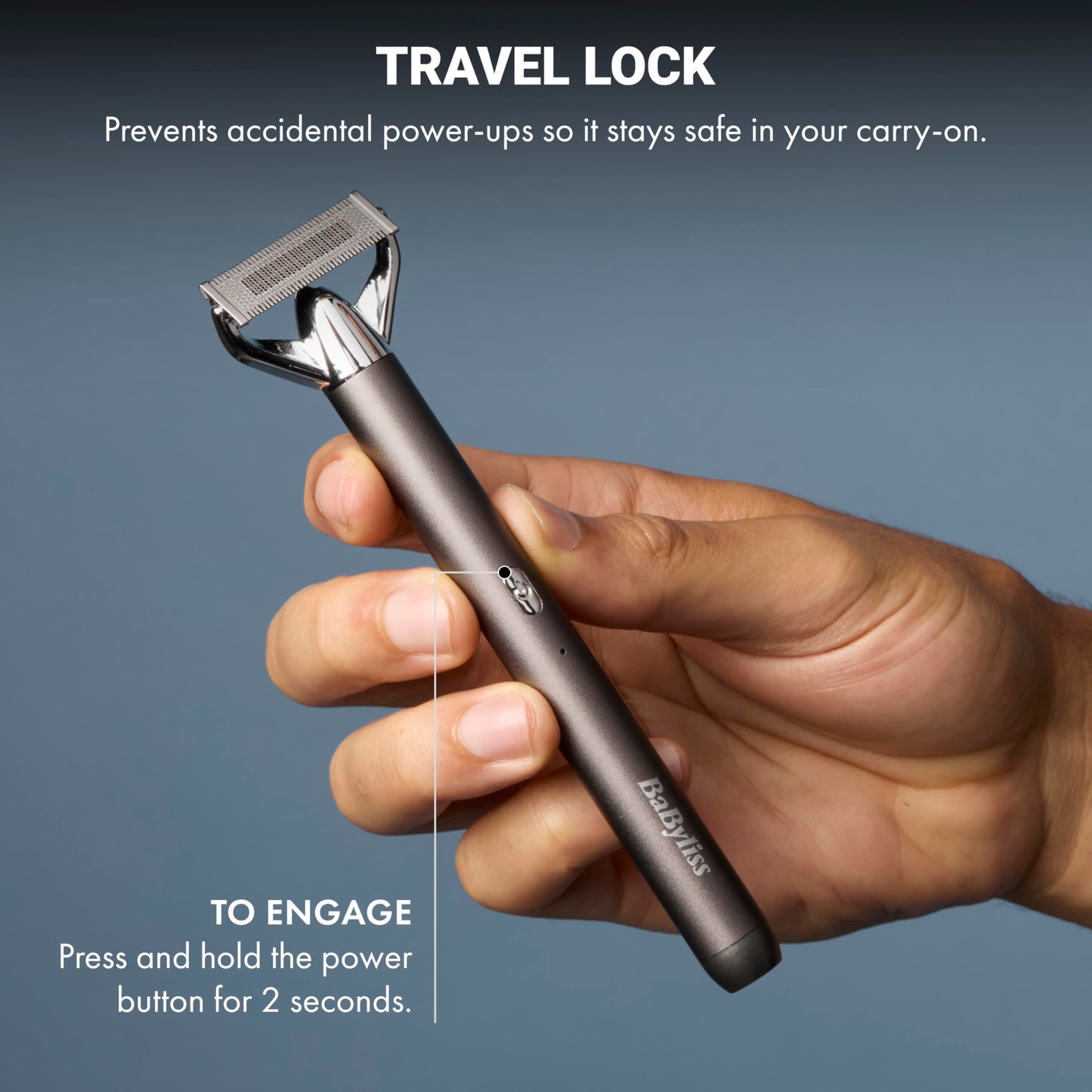 BaByliss MTL Series Electric Razor Including 4 Comb attachments, Storage Bag, Charging Stand and Cable