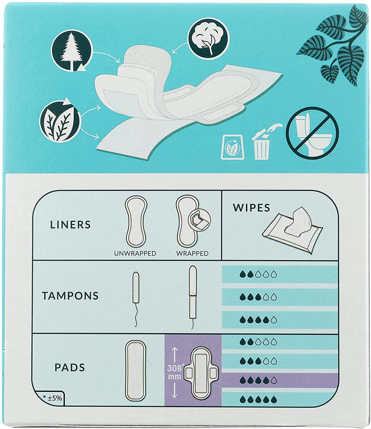 Natracare: Natural Ultra Long Pads With Wings (2 X 10 Ct)