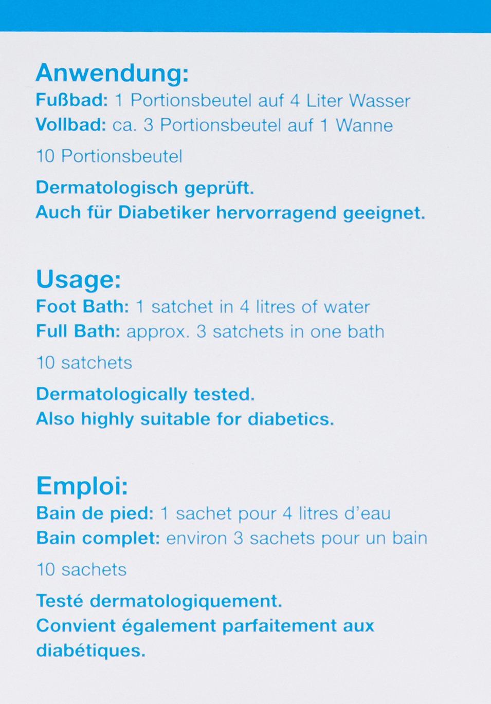 GEHWOL Bath Salt, 10 Ct.