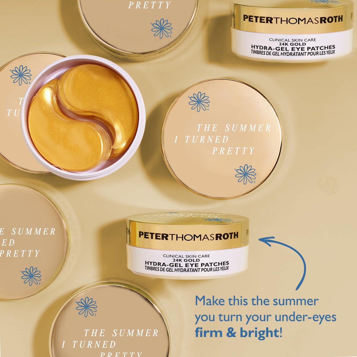 Peter Thomas Roth | The Summer I Turned Pretty x Peter Thomas Roth Travel-Size 24K Gold Hydra-Gel Eye Patches