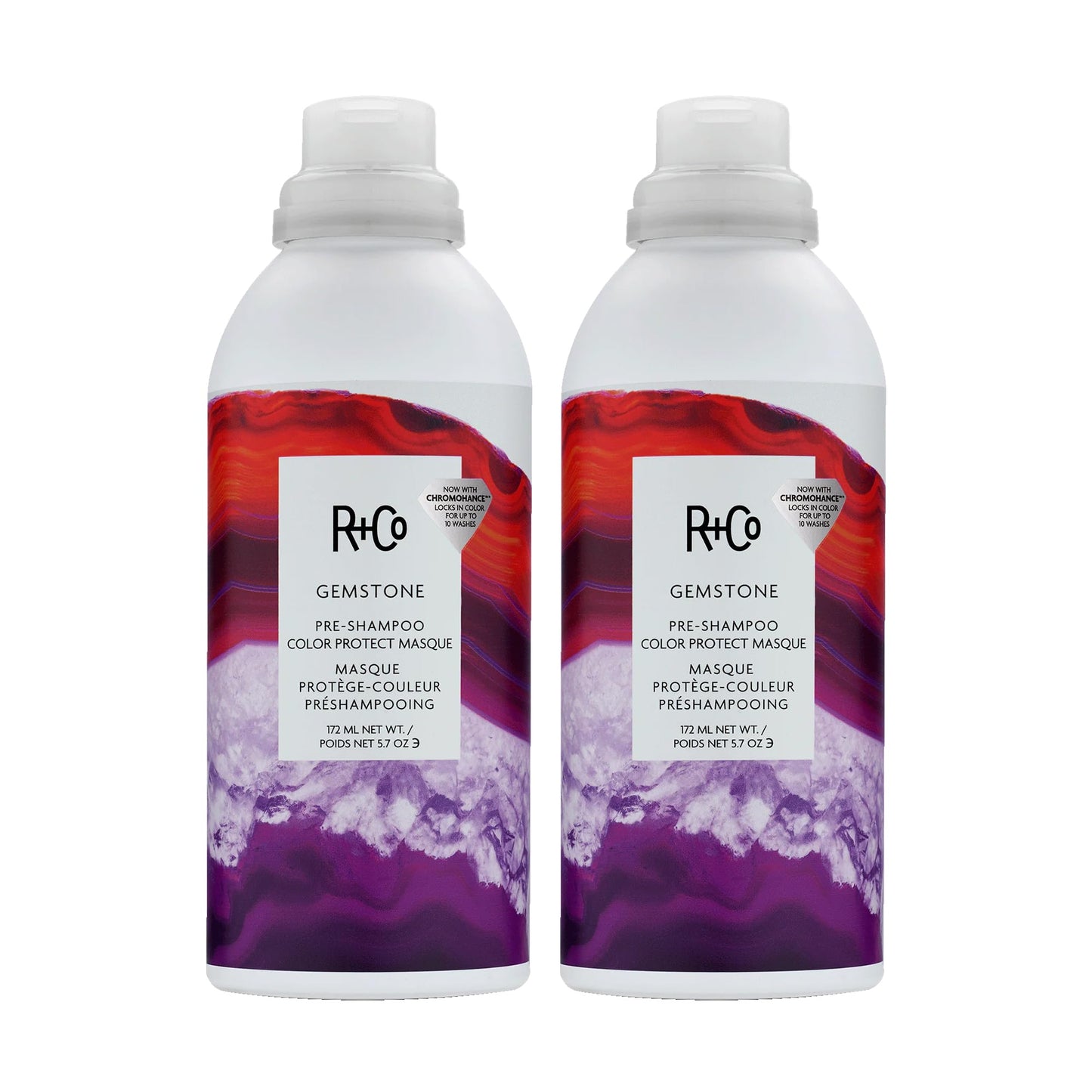 R+Co Gemstone Pre-Shampoo Color Protect Masque | Preserve Hair Color, Vibrance + Hydration + Softness | Vegan + Cruelty-Free | 5.75 Oz