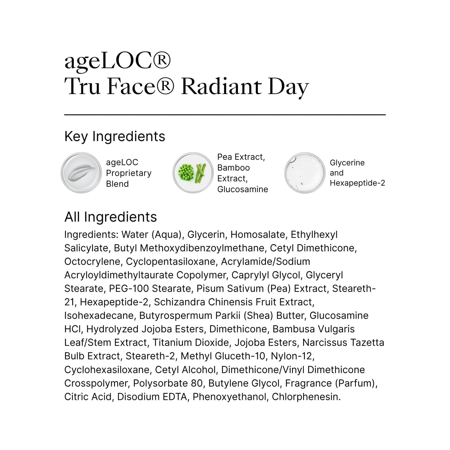 Nu Skin ageLOC Tru Face Radiant Day | Daily Lightweight Moisturizer With SPF 22 For Smoother, Youthful Look | Peptide & Botanical Blend For Skin Texture & Tone | 1.0 fl oz