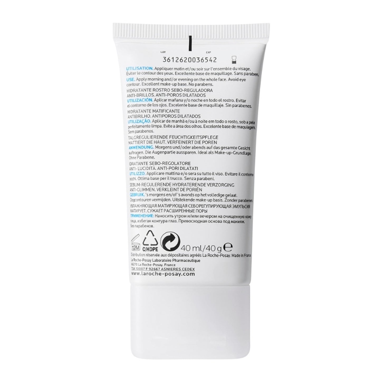 Effaclar Mat Oil-Free Mattifying Moisturizer