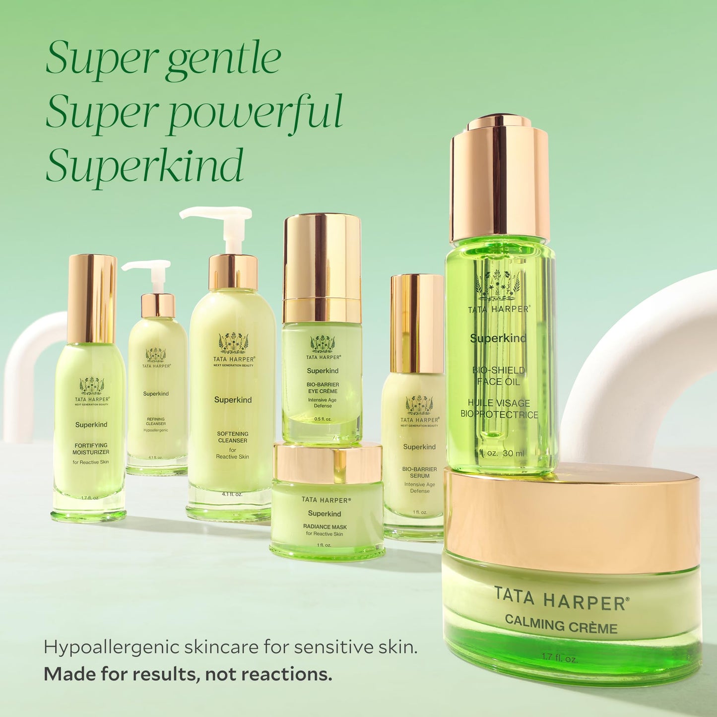 Tata Harper Superkind Fortifying Moisturizer, Lightweight Moisturizer for Sensitive Skin, Skin Barrier Support, Redness Soothing, Hypoallergenic, Fragrance Free, Natural, Dermatologist Tested, 50ml