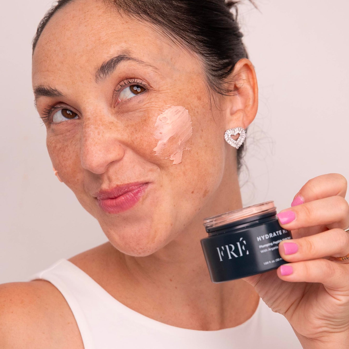 FRÉ Face Plumping Peptide Night Mask – Overnight Mask Firms, Smooths & Renews Skin, With Peptides for Youthful, Hydrated Complexion
