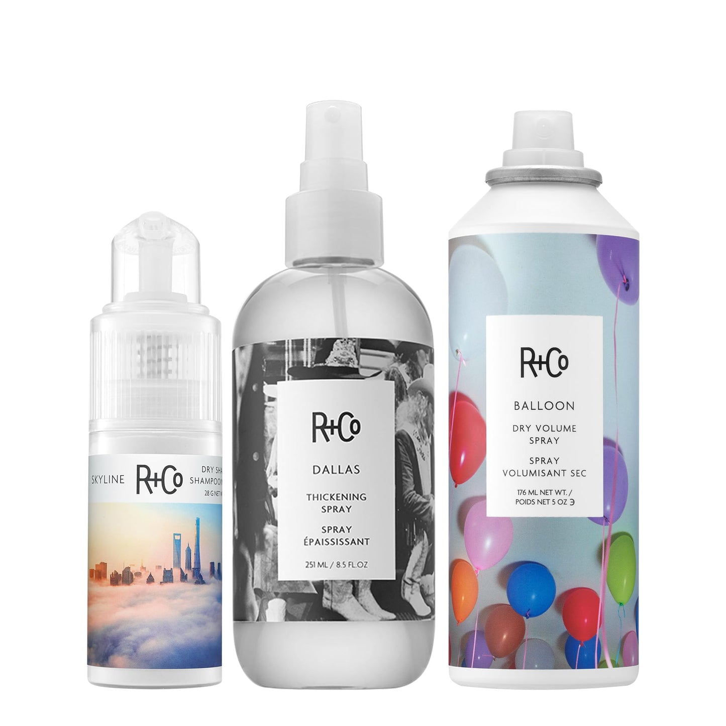 R+Co Skyline Dry Shampoo Powder | Dramatically Refreshes, Weightlessly Conditions + Texture | Vegan + Cruelty-Free | 1.0 Oz