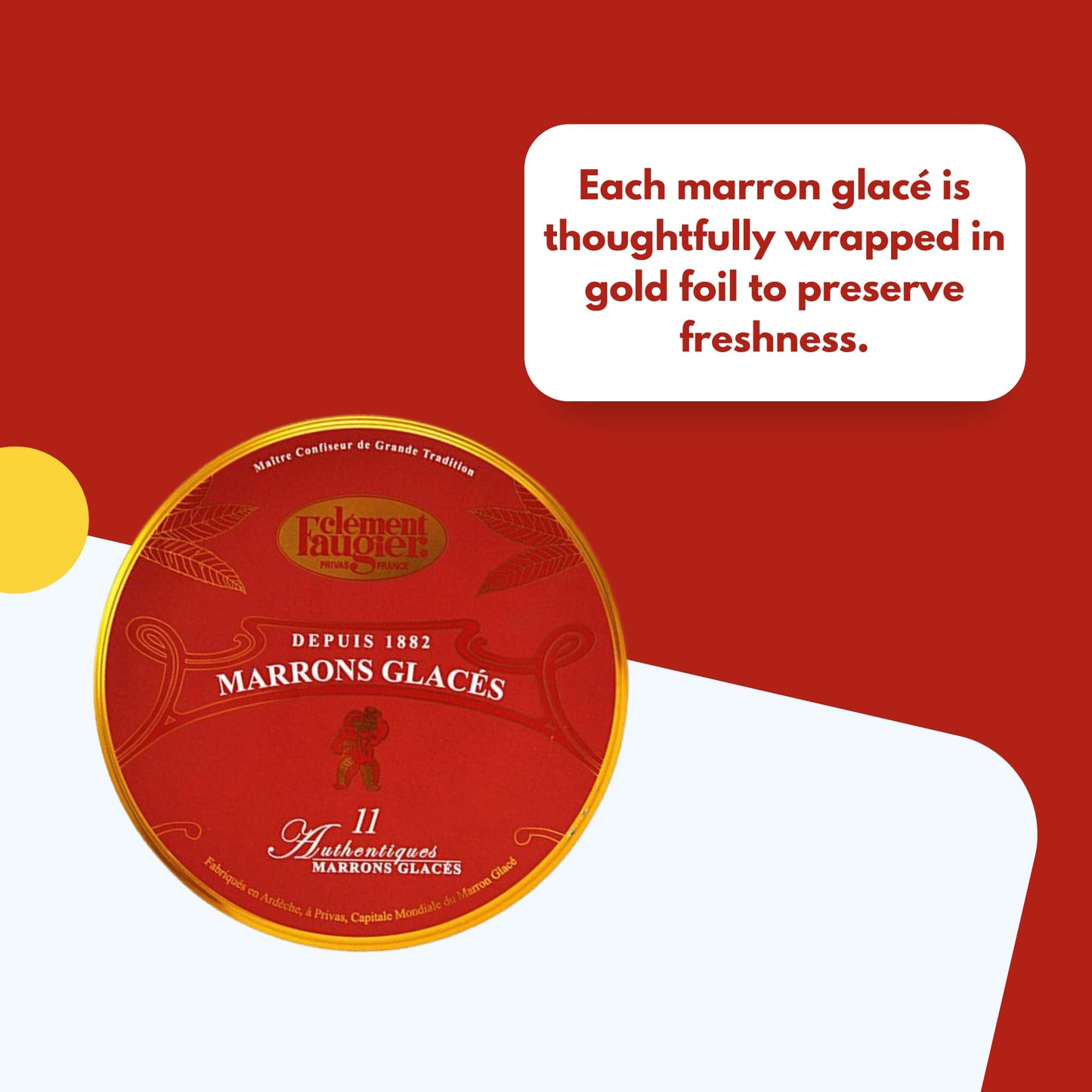 Marrons Glaces - Candied Chestnuts, 9.17 oz.