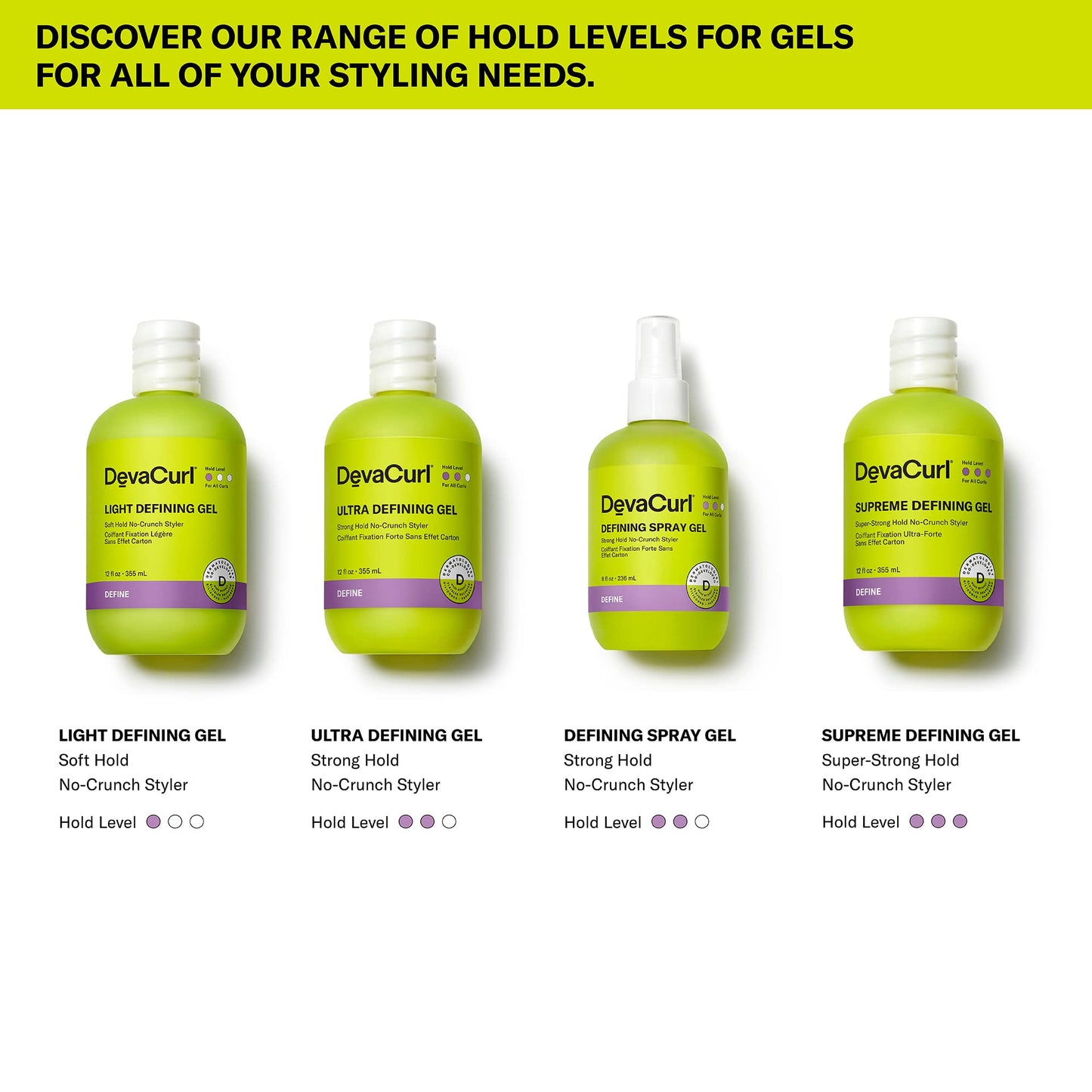 DevaCurl Light Defining Gel Soft Hold Non-Crunch Styler | Non-Flaking Formula | Brings Natural Texture | All Curl Types
