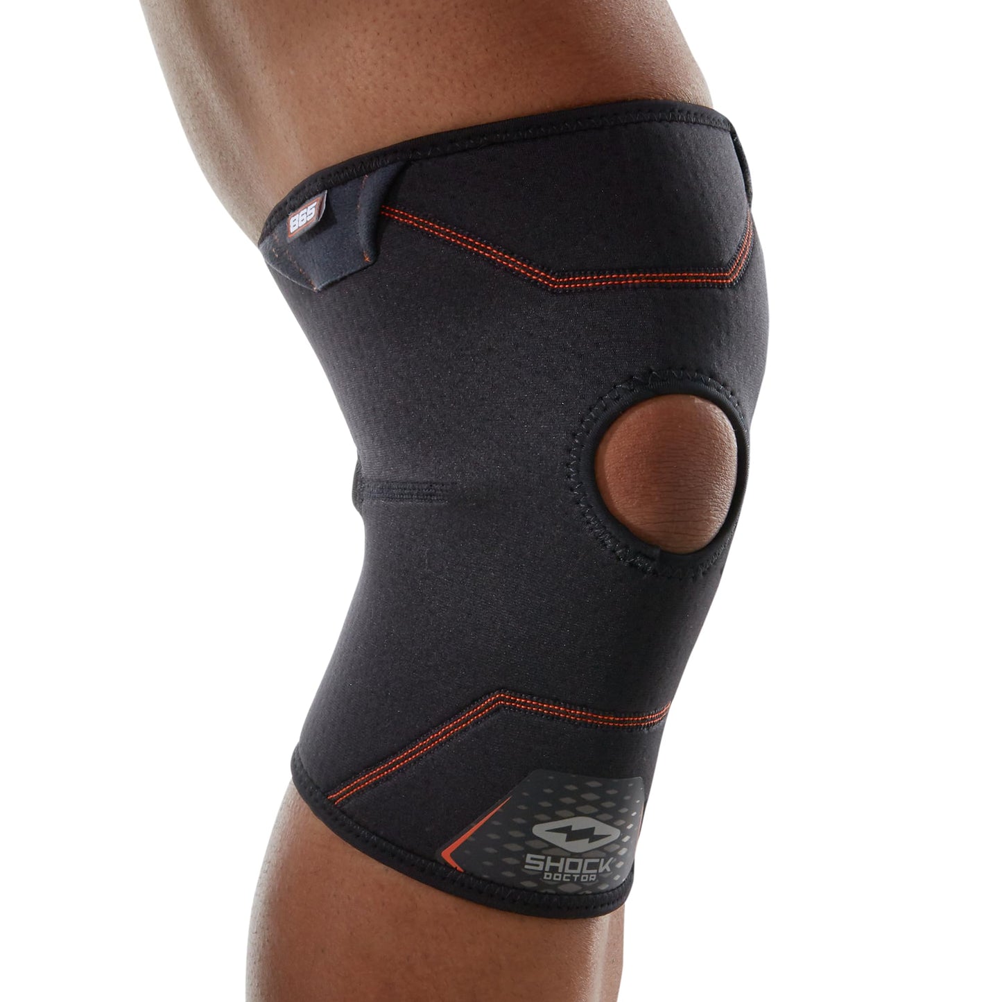 Shock Doctor Knee Brace Compression Sleeve Support (1 Unit). Helps Pain / Healing from Arthritis, Bursitis, Tendonitis, Meniscus Tear, Patella Alignment and more. For Basketball, Football, Running and most Sports. Increases Blood Flow. Knee Wrap for...