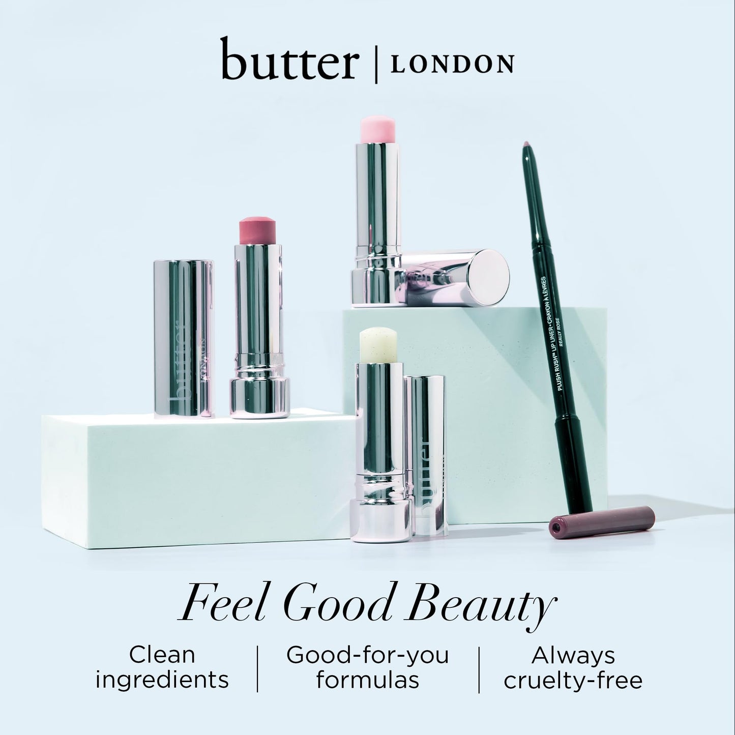 butter LONDON Lippy Lip Scrub Stick, Sugar Buttercream - 100% Natural Sugar-Based Lip Scrubber Exfoliator Nourishes, Hydrates & Lightens Dry & Dark Lips - Lip Care for Smooth & Fresh-Looking Lips