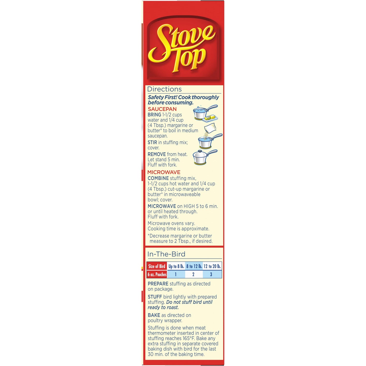 Stove Top Traditional Sage Stuffing Mix (6 oz Box)