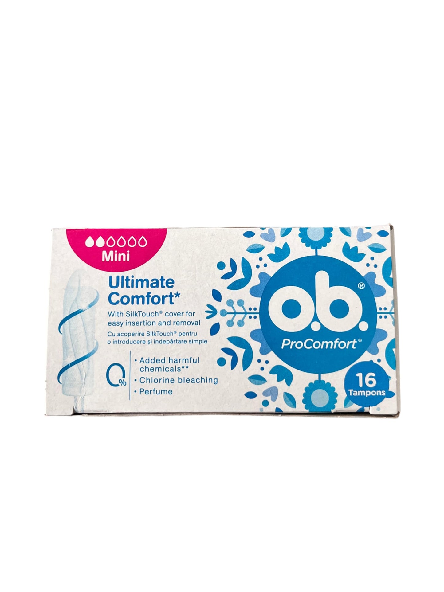 o.b. Comfort Pads Mini 16 Pieces