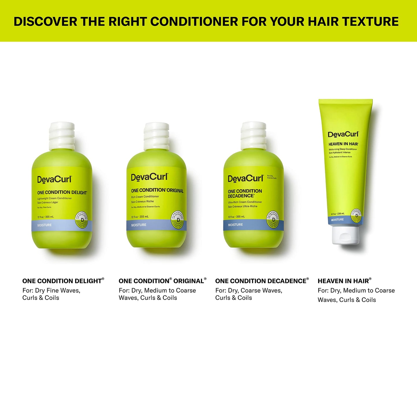DevaCurl One Condition Decadence Ultra-Rich Cream Conditioner | Fights Tangles | Controls Frizz | Maintains Shine